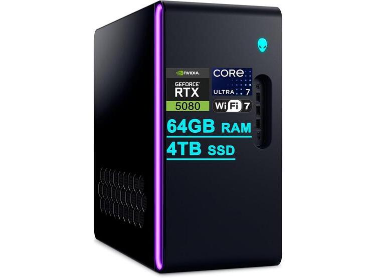 DELL ALIENWARE AURORA ACT1250 CON INTEL 20-CORE, 64GB RAM, 4TB SSD, RTX 5080 Y WINDOWS 11 - 1