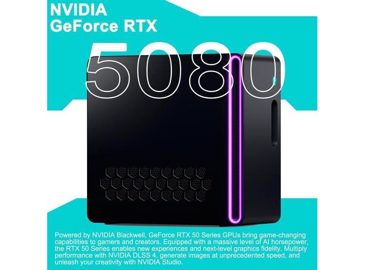 DELL ALIENWARE AURORA ACT1250 CON INTEL 20-CORE, 64GB RAM, 4TB SSD, RTX 5080 Y WINDOWS 11 - 4