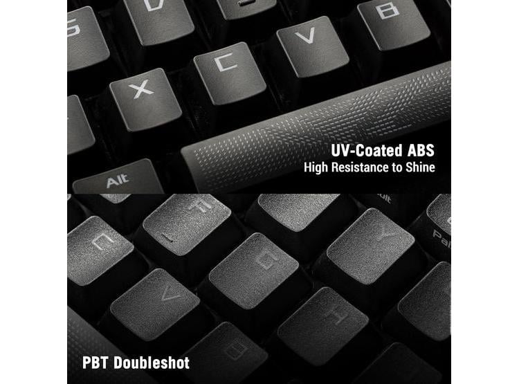 TECLADO GAMING ASUS ROG STRIX SCOPE II X, USB, INTERRUPTORES ROG NX SNOW V2 INTERCAMBIABLES Y TECLAS PBT - 5