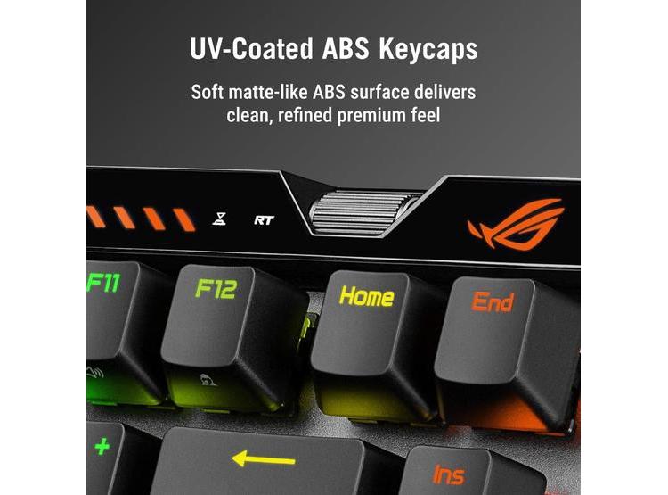 TECLADO ASUS ROG FALCHION ACE CON EFECTO ANALÓGICO, HFX V2 INTERCAMBIABLE Y SONDEO A 8000 HZ - 6
