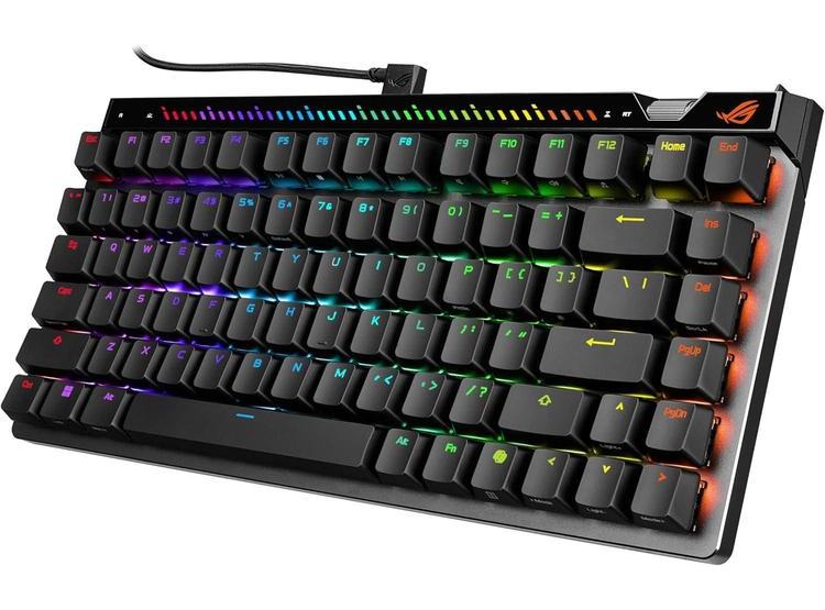 TECLADO ASUS ROG FALCHION ACE CON EFECTO ANALÓGICO, HFX V2 INTERCAMBIABLE Y SONDEO A 8000 HZ - 7