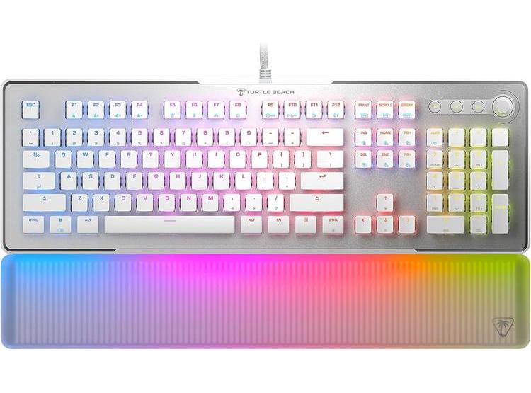 TECLADO GAMING TURTLE BEACH VULCAN II MAX, RGB PERSONALIZABLE, REPOSA MUÑECA Y TECLAS INTELIGENTES - 1