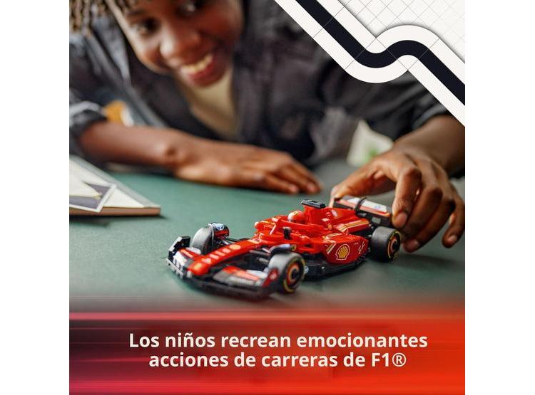 LEGO SPEED CHAMPIONS FERRARI SF-24 F1 PARA CONSTRUIR Y EXHIBIR. IDEAL PARA NIÑOS DESDE 10 AÑOS Y FANS DE LEGO Y FERRARI - 2