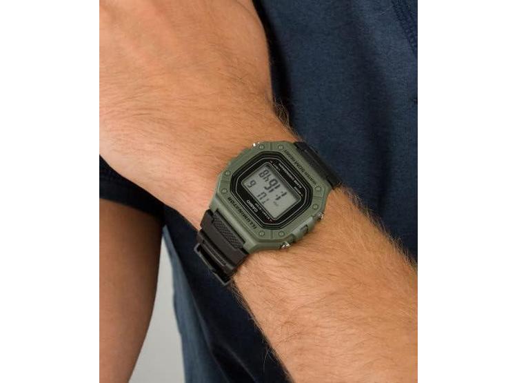 CASIO W218H RELOJ HOMBRE DIGITAL, CRONÓMETRO, RESISTENTE AL AGUA, ALARMA, BATERÍA 7 AÑOS - 2