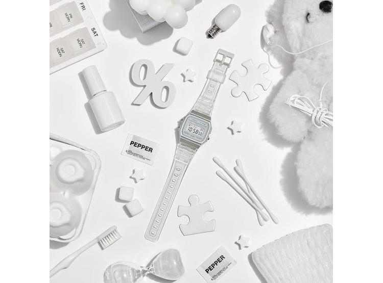 RELOJ CASIO F91W, LED, RESISTENTE AL AGUA, CRONÓMETRO 1/100 SEG, ALARMA, BATERÍA 7 AÑOS - 3