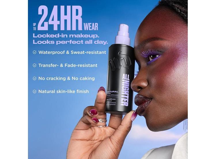URBAN DECAY ALL NIGHTER - SPRAY FIJADOR DE MAQUILLAJE, NATURAL E IMPERMEABLE, HASTA 24 HORAS - 4