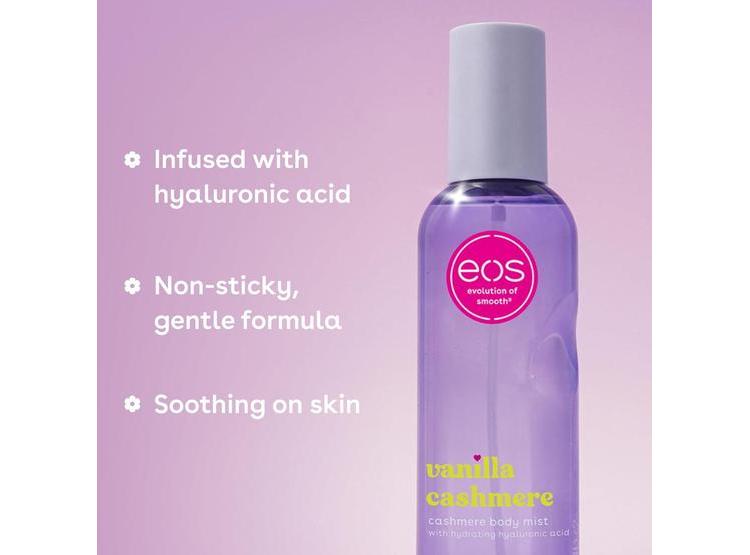 EOS ROCÍO CORPORAL DE CACHEMIRA, VAINILLA Y ALMIZCLE SUAVE INGREDIENTES VEGANOS E HIDRATANTES - 4