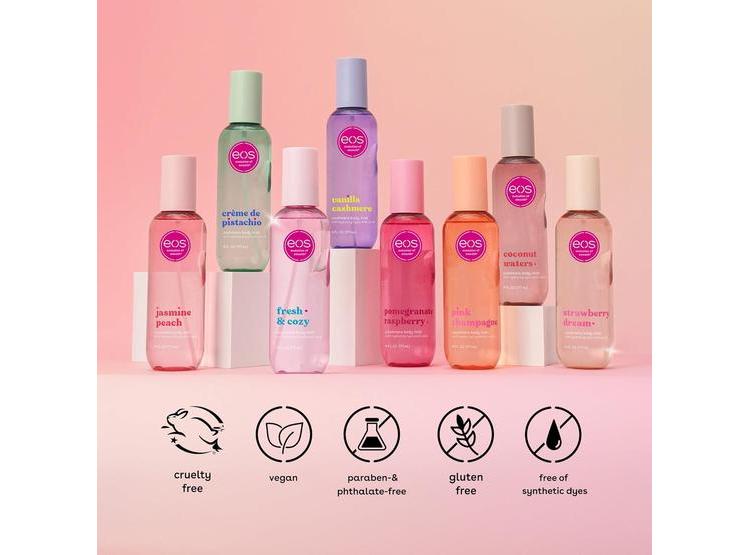EOS ROCÍO CORPORAL DE CACHEMIRA, VAINILLA Y ALMIZCLE SUAVE INGREDIENTES VEGANOS E HIDRATANTES - 6