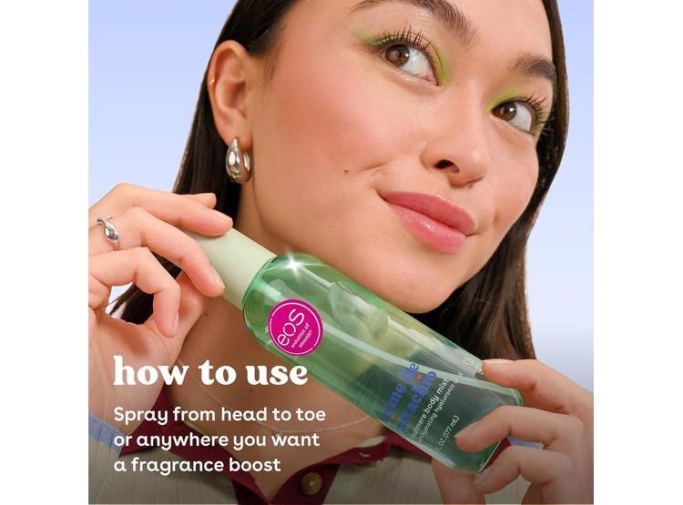 ROCÍO CORPORAL DE CACHEMIRA EOS, CREMA DE PISTACHO, FRAGANCIA HIDRATANTE Y FRESCA PARA TODO EL CUERPO - 3