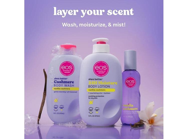 SHEA BETTER LOCIÓN CORPORAL VANILLA CASHMERE, 24H HIDRATACIÓN, LIGERA, NO GRASOSA, NATURAL, VEGANA - 5