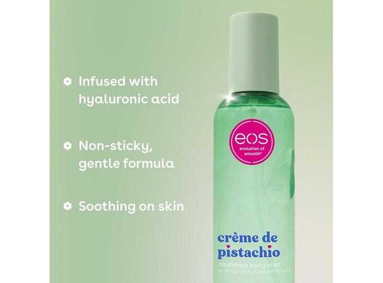 SET DE CUIDADO CORPORAL EOS CON GEL, LOCIÓN Y NIEBLA DE PISTACHIO, HIDRATANTE, CON AROMA DULCE Y SUAVE - 2