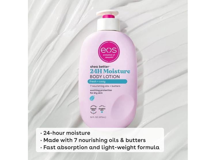 EOS SHEA BETTER LOCIÓN CORPORAL FRESCA PARA CUIDADO DE LA PIEL CON HUMEDAD LAS 24 HORAS, LIGERA Y NO GRASOSA - 3