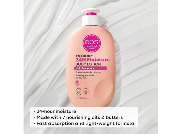 EOS CREMA CORPORAL CON MANTECA DE KARITÉ, HIDRATACIÓN 24H, RÁPIDA ABSORCIÓN, SIN GRASA, AROMA CHAMPÁN ROSADO - 3