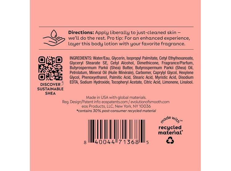 EOS CREMA CORPORAL CON MANTECA DE KARITÉ, HIDRATACIÓN 24H, RÁPIDA ABSORCIÓN, SIN GRASA, AROMA CHAMPÁN ROSADO - 8