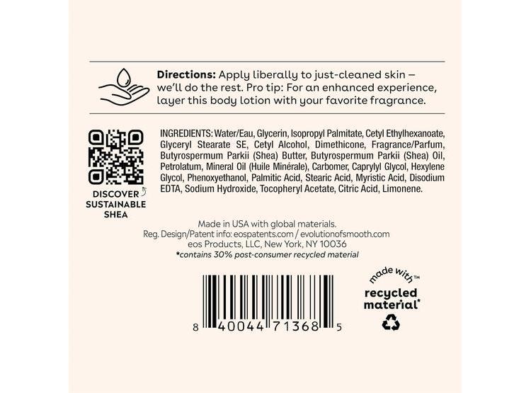 EOS LOCIÓN CORPORAL SHEA BETTER STRAWBERRY DREAM, HIDRATANTE VEGANA 24H, AROMA FRESA, LIGERA Y NO GRASA - 8