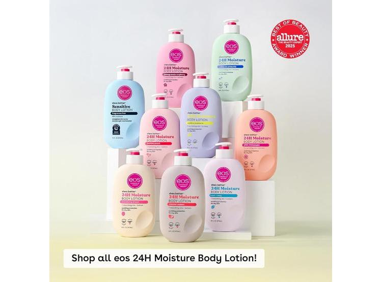 EOS SHEA BETTER LOCIÓN CORPORAL GRANADA FRAMBUESA, PIEL CUIDADO 24 HORAS, LIGERA, NO GRASOSA, CON KARITÉ NATURAL, VEGANO - 6