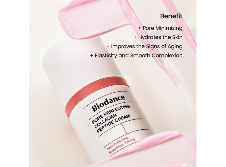 CREMA DE PÉPTIDOS DE COLÁGENO BIODANCE: HIDRATANTE Y REAFIRMANTE PARA PERFECCIONAR POROS, CUIDADO FACIAL COREANO - 2