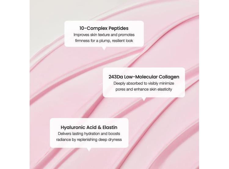 CREMA DE PÉPTIDOS DE COLÁGENO BIODANCE: HIDRATANTE Y REAFIRMANTE PARA PERFECCIONAR POROS, CUIDADO FACIAL COREANO - 5