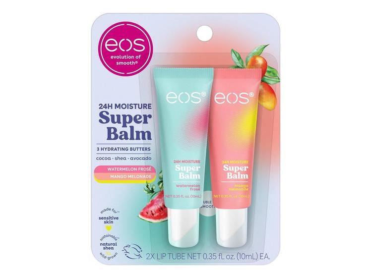 BÁLSAMO LABIAL EOS MOISTURE SUPER BALM PAQUETE DE 2 - 1