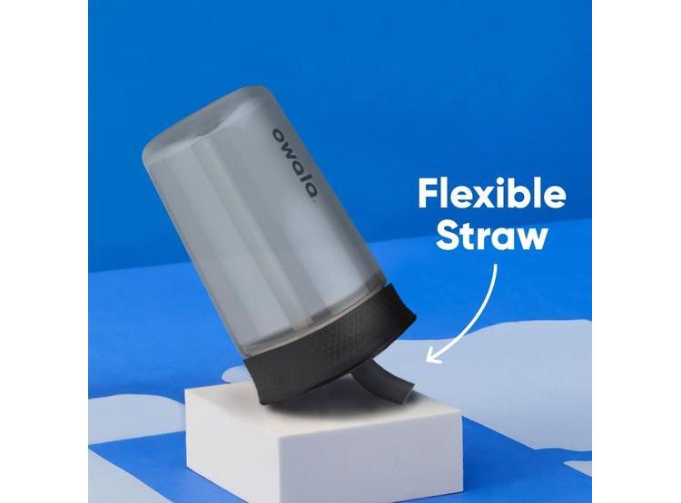 VASO DE PLÁSTICO OWALA PARA NIÑOS, CON POPOTE FLEXIBLE, SIN BPA, A PRUEBA DE DERRAMES, APTO PARA LAVAVAJILLAS - 2
