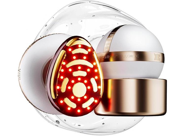 DISPOSITIVO FACIAL MICROCORRIENTE 8 EN 1 INIA SPHERA CON LUZ ROJA Y MODOS PERSONALIZADOS PARA CUIDADO EN CASA - 1