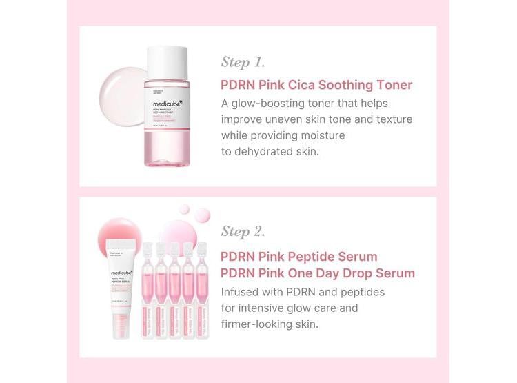 MEDICUBE KIT CON ADN DE SALMÓN PDRN TÓNICO SUERO Y MASCARILLA - 3