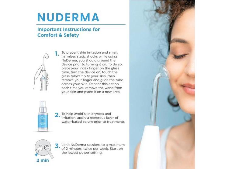 NUDERMA VARITA DE TERAPIA - MÁQUINA PORTÁTIL CON 6 VARILLAS DE NEÓN Y ARGÓN PARA MEJORAR LA PIEL - 3