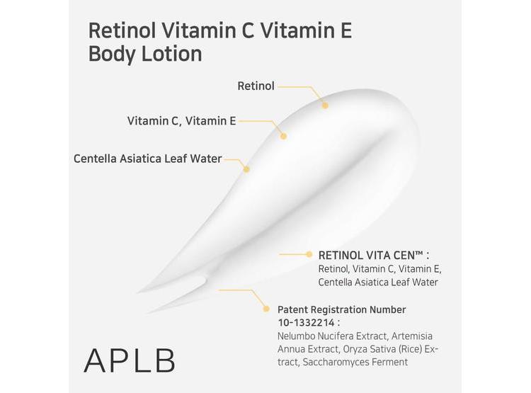 LOCIÓN APLB RETINOL VITAMINA C E 300ML - 3