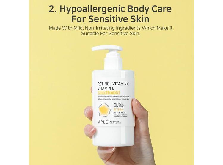 LOCIÓN APLB RETINOL VITAMINA C E 300ML - 7