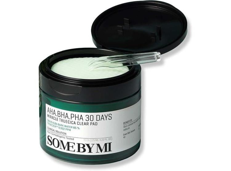 PADS SOME BY MI AHA BHA PHA MIRACLE TRUECICA PARA LIMPIEZA Y EXFOLIACIÓN FACIAL COREANA - 1