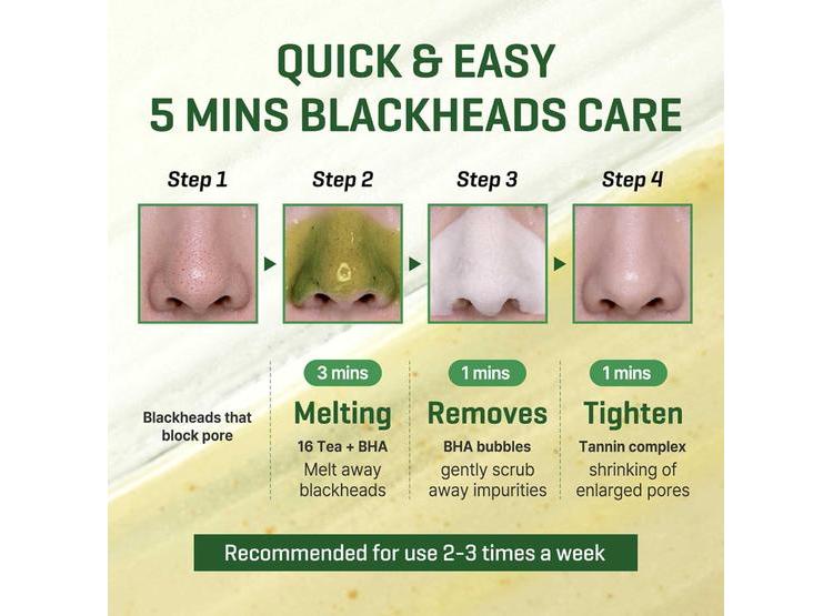 SOME BY MI LIMPIADOR FACIAL CON TÉ VERDE - MINIMIZADOR DE POROS Y REDUCTOR DE PUNTOS NEGROS, IDEAL PARA PIEL SENSIBLE - 4