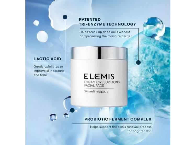ELEMIS ALMOHADILLAS FACIALES DE RENOVACIÓN, EXFOLIANTES CON TEXTURA SUAVE PARA CUIDADO DE LA PIEL - 6