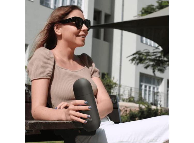 BOTELLA ASOBU ORB DE ACERO INOXIDABLE CON DOBLE AISLAMIENTO, DISEÑO ERGONÓMICO Y TAPA-TAZA IDEAL PARA BEBIDAS, SIN FUGAS - 5