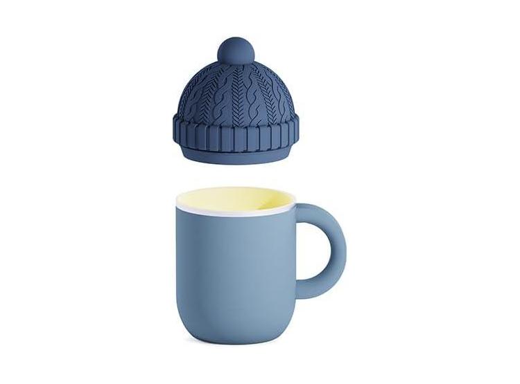 ASOBU TAZA HAPPY HAT – TAZA AISLADA DE ACERO INOXIDABLE DE DOBLE PARED, TAPA DE GORRO Y REVESTIMIENTO CERÁMICO - 2