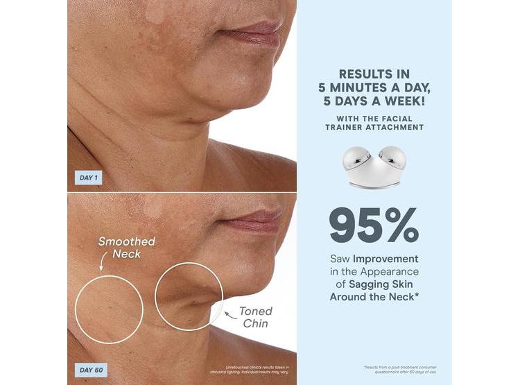 NUFACE TRINITY+ KIT: FACIAL DE MICROCORRIENTE PARA ROSTRO Y CUELLO, MEJILLAS Y CEJAS - 3