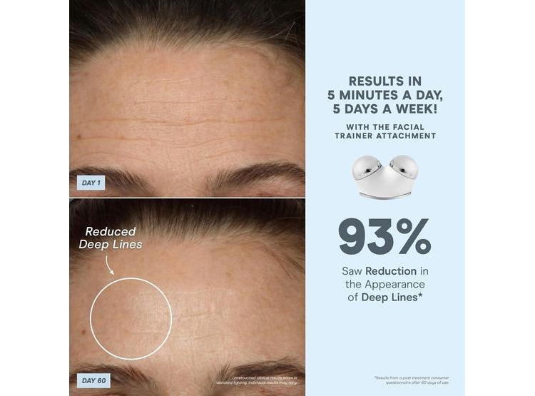 NUFACE TRINITY+ KIT: FACIAL DE MICROCORRIENTE PARA ROSTRO Y CUELLO, MEJILLAS Y CEJAS - 5