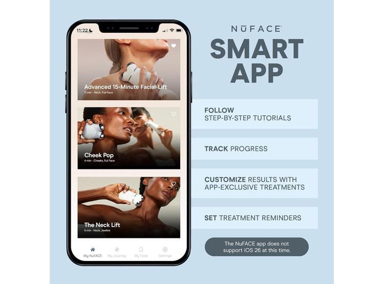 NUFACE TRINITY+ KIT: FACIAL DE MICROCORRIENTE PARA ROSTRO Y CUELLO, MEJILLAS Y CEJAS - 8