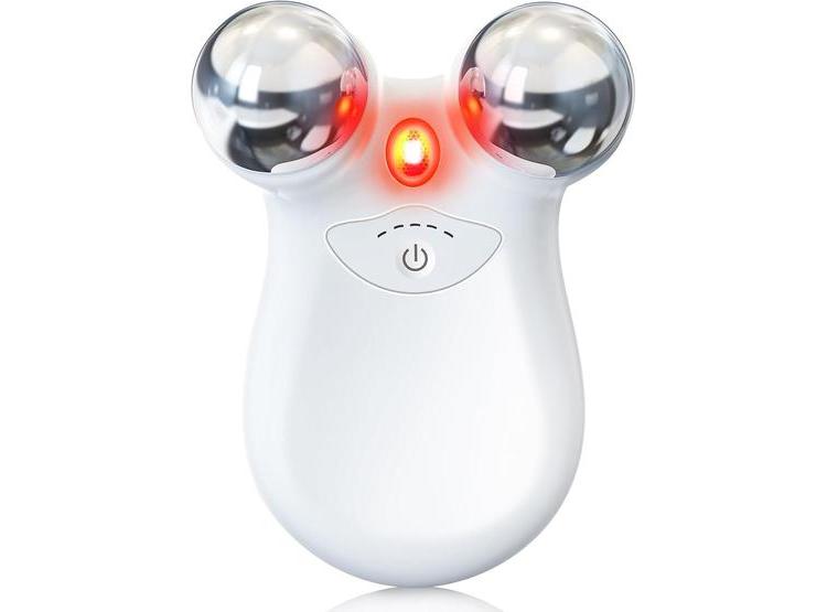 DISPOSITIVO FACIAL DE MICROCORRIENTE CON LUZ ROJA PARA LEVANTAR Y TENSAR LA PIEL, REDUCE ARRUGAS Y SIGNOS DE EDAD - 1