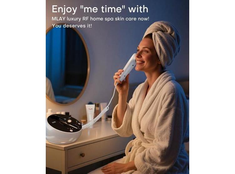 MLAY MÁQUINA DE BELLEZA RF, DISPOSITIVO PARA REDUCIR ARRUGAS Y ANTIENVEJECIMIENTO, USO EN CASA, EFECTOS DE SALÓN - 6