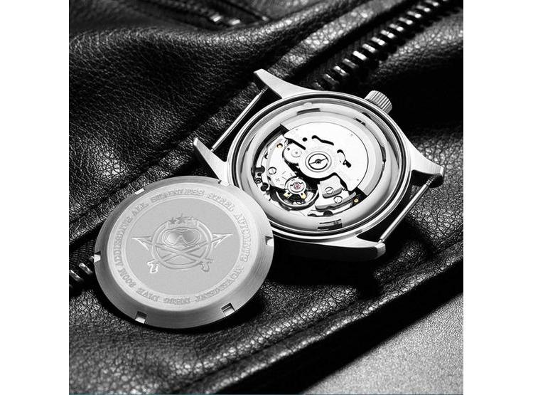 RELOJES AUTOMÁTICOS ADDIESDIVE PARA HOMBRE CON ESFERA LUMINISCENTE Y MOVIMIENTO BUCEADOR DE ACERO INOXIDABLE - 2