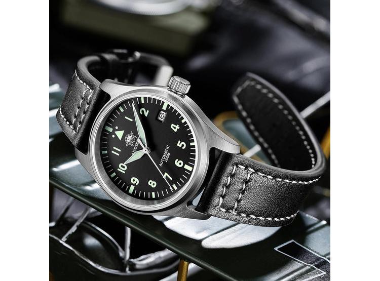 RELOJES AUTOMÁTICOS ADDIESDIVE PARA HOMBRE CON ESFERA LUMINISCENTE Y MOVIMIENTO BUCEADOR DE ACERO INOXIDABLE - 6
