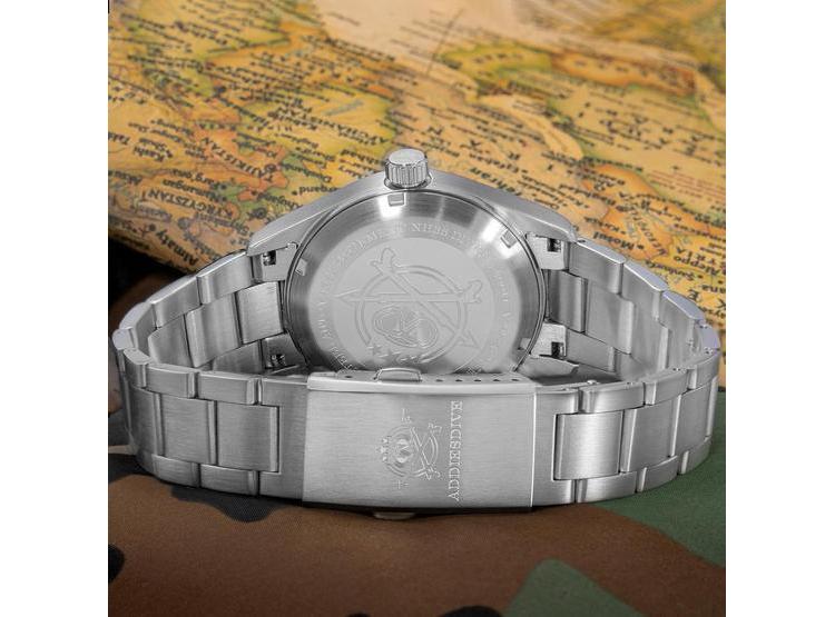 RELOJ ADDIESDIVE AUTOMÁTICO PARA HOMBRE, ACERO INOXIDABLE, BUCEO 200M, ESFERA LUMINISCENTE, ANALÓGICO - 7
