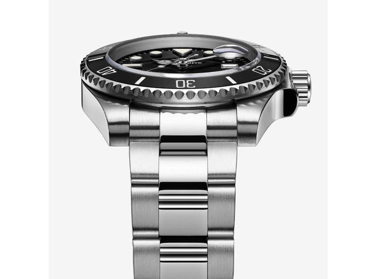ADDIESDIVE RELOJ DE BUCEO DE CUARZO PARA HOMBRE, CORREA DE ACERO, RESISTENTE 200 M, ESFERA LUMINOSA MULTICOLOR - 2