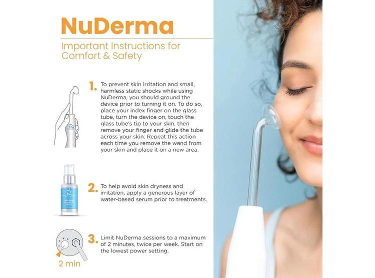 NUDERMA: MÁQUINA DE TERAPIA DE PIEL DE MANO CON NEÓN PARA ANTIENVEJECIMIENTO Y ESTIMULACIÓN DE CABELLO - 3