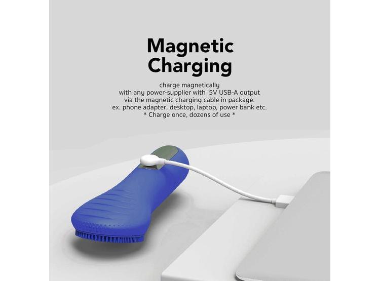 NÅGRACOOLA CLIE CEPILLO FACIAL ELÉCTRICO RECARGABLE, IMPERMEABLE, PARA LIMPIEZA, EXFOLIACIÓN Y MASAJE - 6
