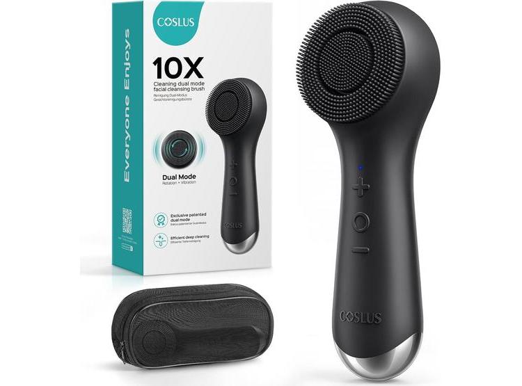 CEPILLO FACIAL COSLUS 2 EN 1: GIRO Y VIBRACIÓN PARA LIMPIEZA - 1
