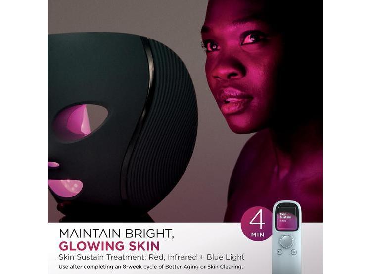 SHARK CRYOGLOW MÁSCARA FACIAL LED CON REFRIGERACIÓN, REPARACIÓN ANTIARRUGAS, LUZ INFRARROJA, CONTROL REMOTO, BOLSA - 7