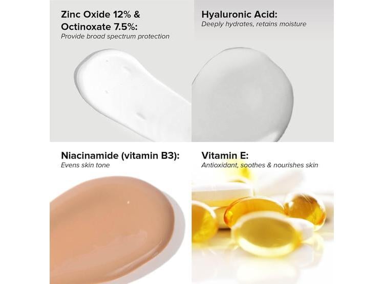 DRMTLGY CREMA SPF 46, HIDRATANTE TEÑIDA, PROTECTOR SOLAR FACIAL CON AMPLIO ESPECTRO, MAQUILLAJE LIGERO - 2