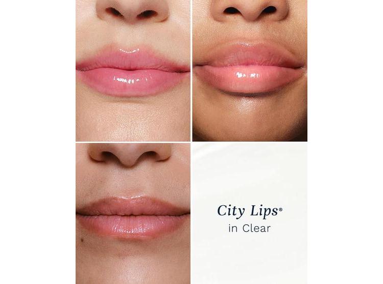 CITY LIPS CLEAR - BRILLO LABIAL VOLUMINIZADOR CON ÁCIDO HIALURÓNICO Y PÉPTIDOS PARA LABIOS RADIANTES Y LLENOS - 2