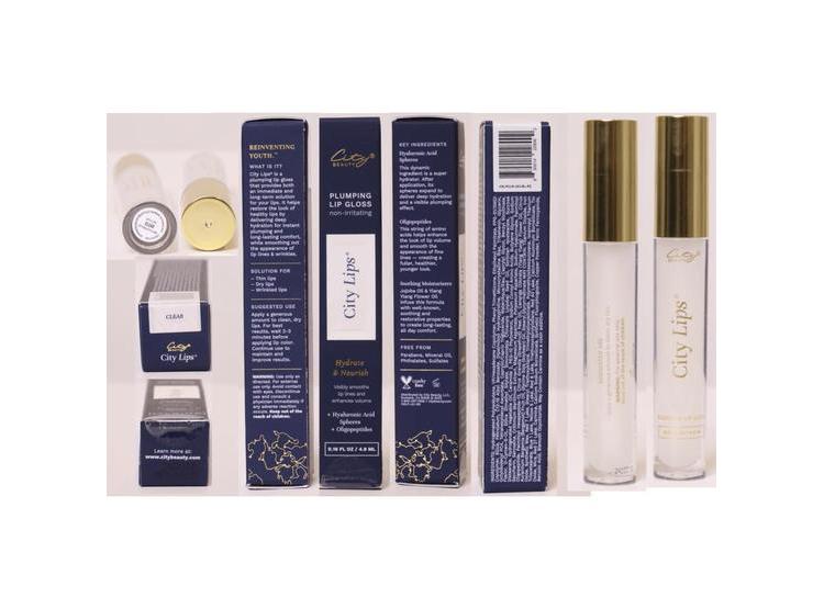 CITY LIPS CLEAR - BRILLO LABIAL VOLUMINIZADOR CON ÁCIDO HIALURÓNICO Y PÉPTIDOS PARA LABIOS RADIANTES Y LLENOS - 7